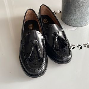 GH Bass Wejuns Tassled Leather Loafer